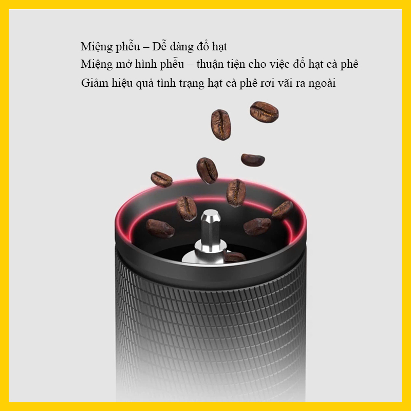 Cối xay cà phê Timemore C5 ESP | Lưỡi xay thế hệ mới – S2C-042-III - Hàng chính hãng Timemore