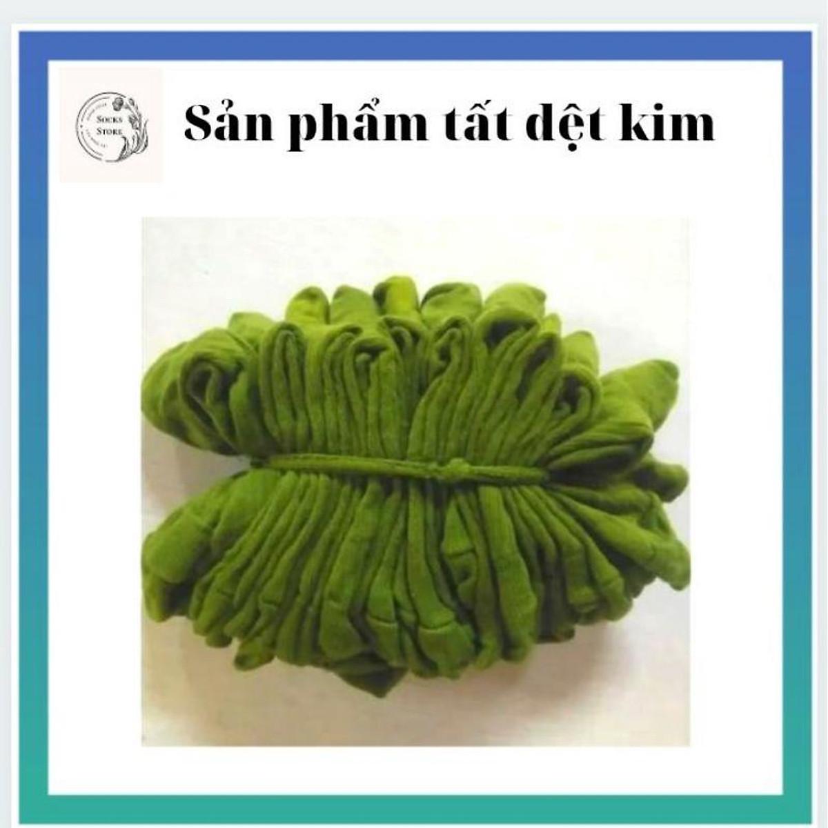 Tất Dệt Kim Nam Cổ Cao Co Giãn Mềm Mại