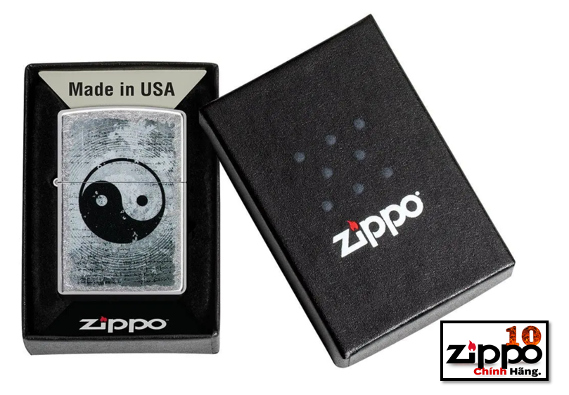 Bật lửa Zippo 49772 Yin Yang Design - Chính hãng 100%