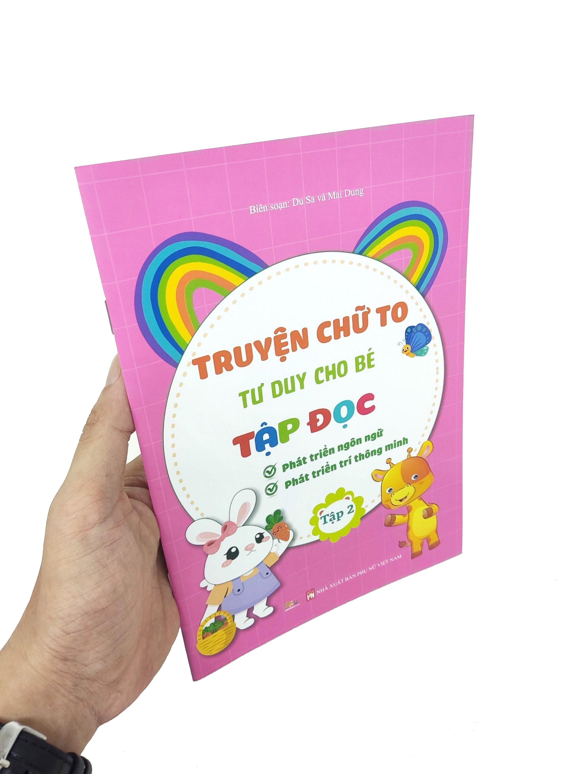 Truyện Chữ To Tư Duy Cho Bé Tập Đọc - Tập 2