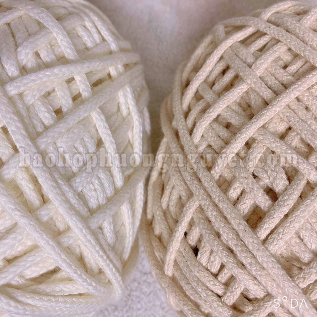 Dây thừng macrame dệt macrame bện, dây làm macrame trang trí