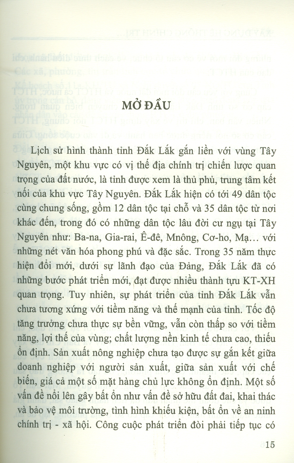 Xây Dựng Hệ Thống Chính Trị Cấp Cơ Sở Tại Tỉnh Đắk Lắk Hiện Nay (Sách chuyên khảo)