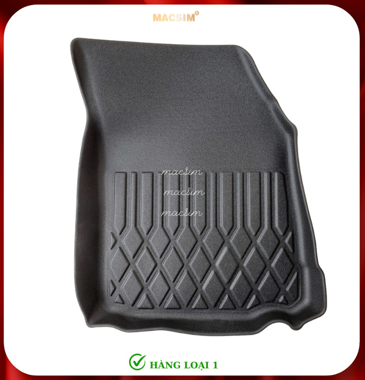 Thảm lót sàn xe ô tô Mitsubishi XFORCE sd Nhãn hiệu Macsim chất liệu nhựa TPE cao cấp màu đen