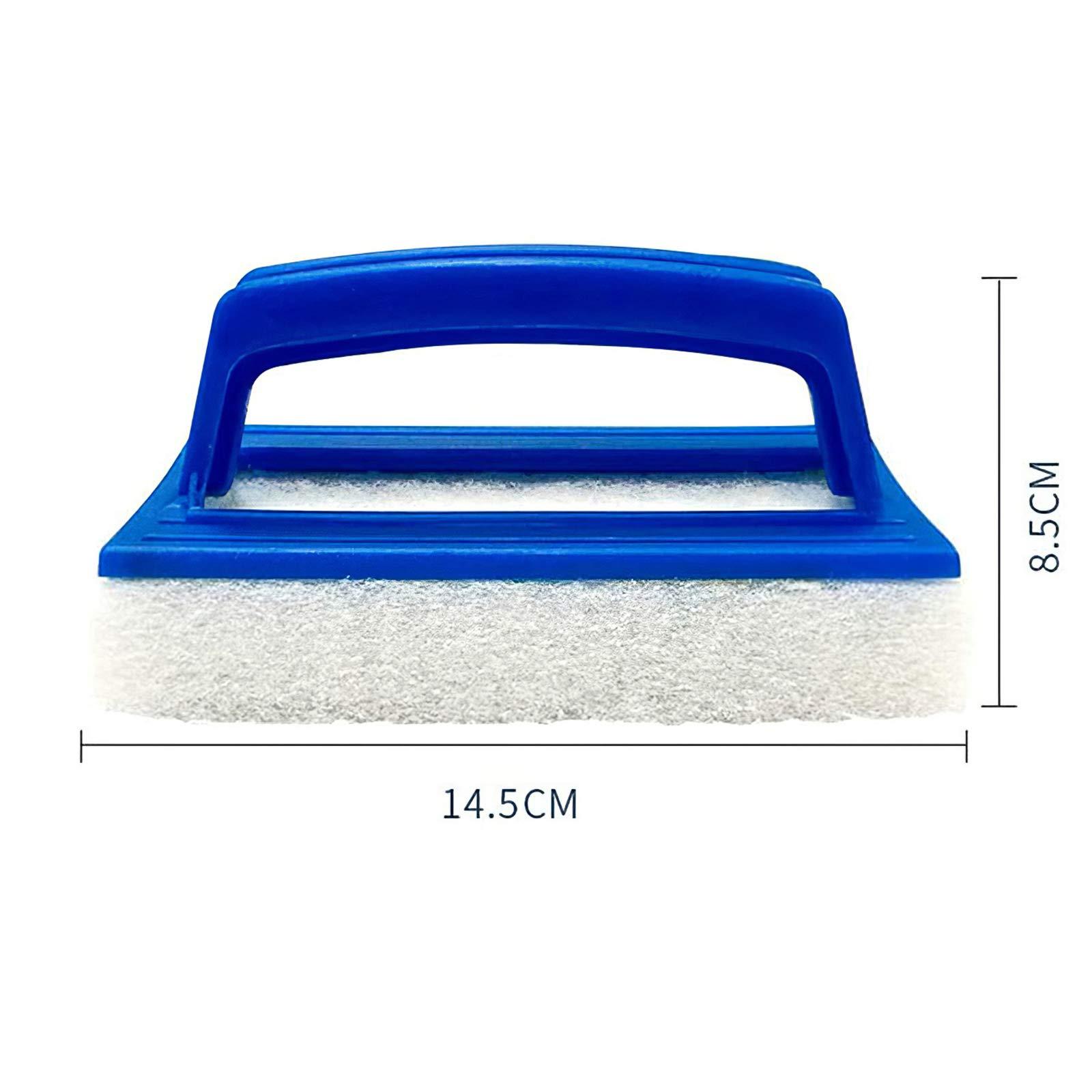 2 miếng cọ Sponge Dòng nước làm sạch bể bơi làm sạch nhựa bàn chải tường bàn chải Biểu đồ nước bàn chải bể bơi để làm sạch các bức tường hồ bơi spa