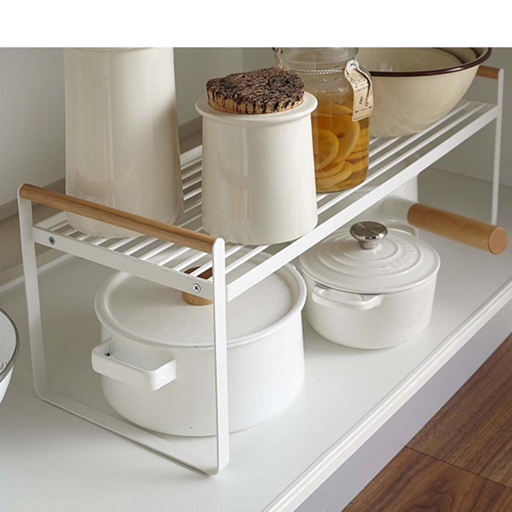 Giá đỡ, kệ để đồ dùng nhà bếp có tay cầm đa chức năng