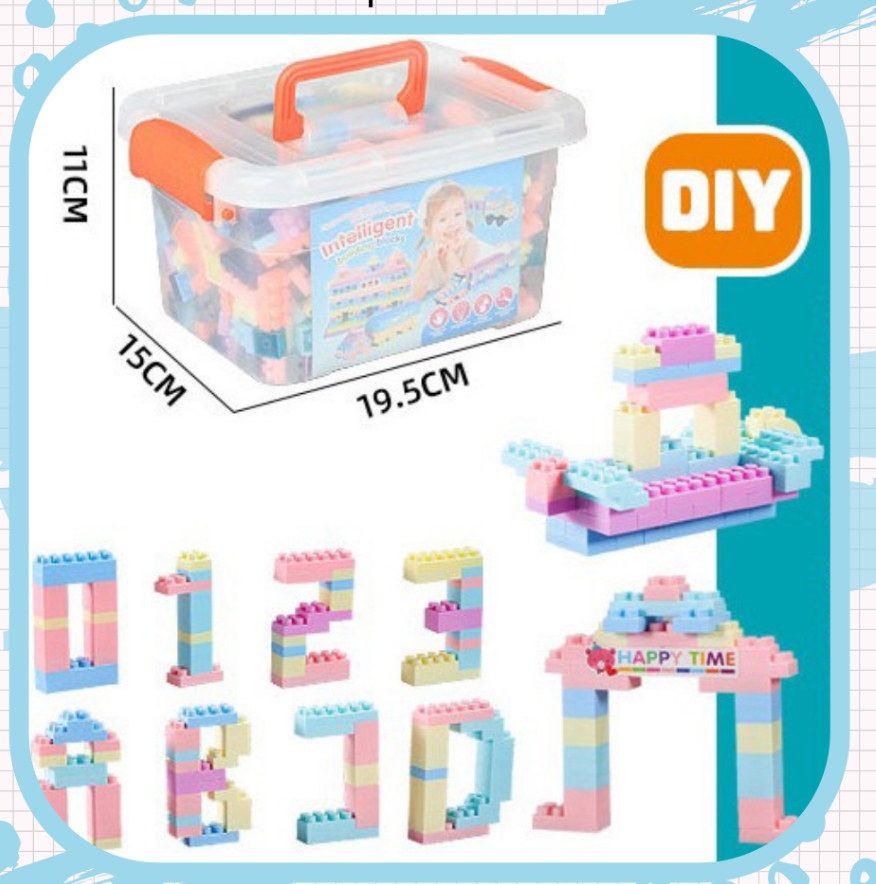 Nubie Hộp đồ chơi lắp ráp 72 chi tiết giúp bé sáng tạo - Đồ chơi cho bé