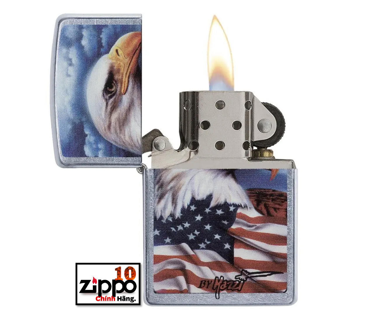 Bật lửa ZIPPO 24764 Mazzi - Chính hãng 100%