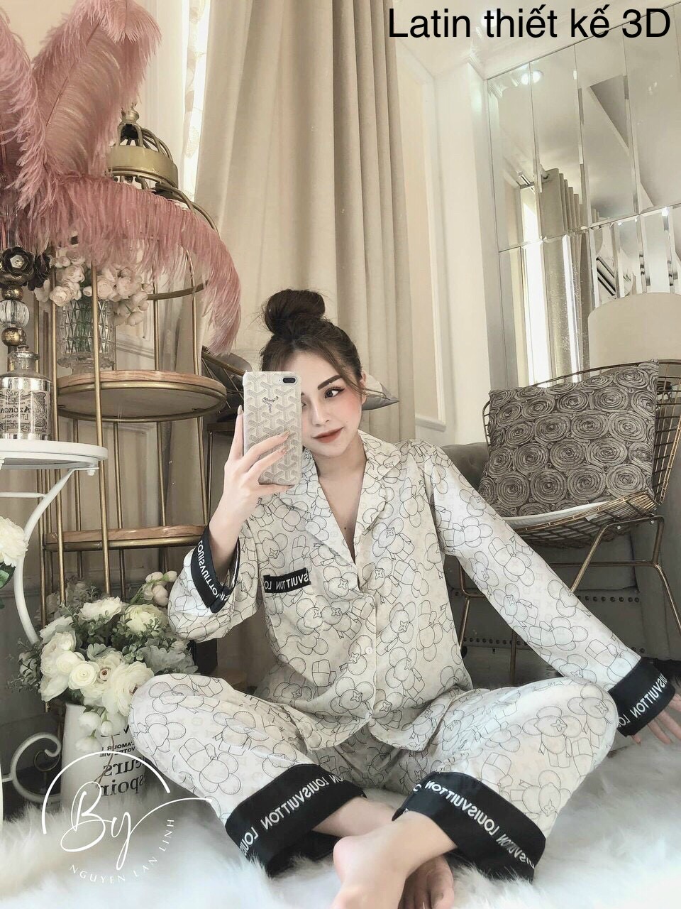 Bộ Pijama Lo Ui siêu hot siêu sang