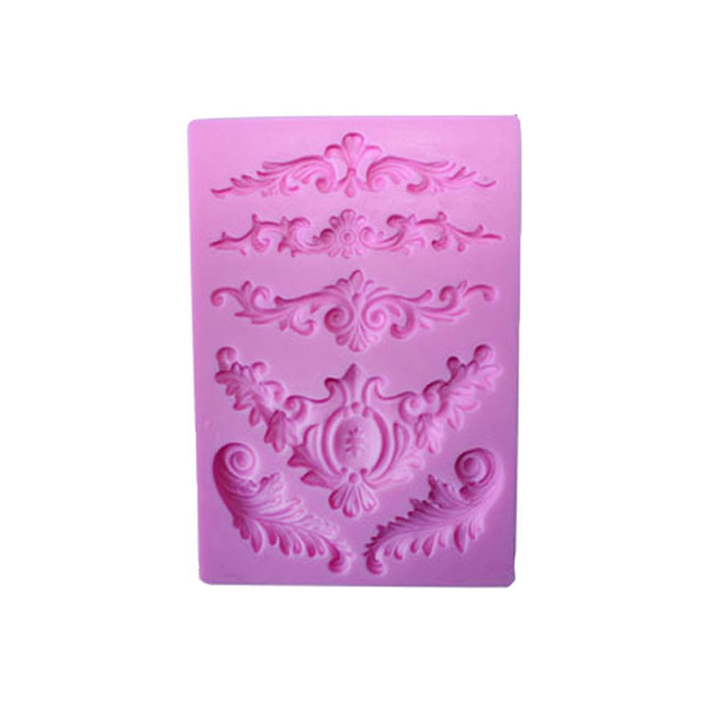 Silicone Fondant Cake Sugarcraft Decorating Mould Tools Shape Decorating