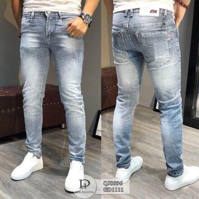Quần jean nam đẹp rẻ nhất với phong cách hàn quốc chất vải jean co giãn