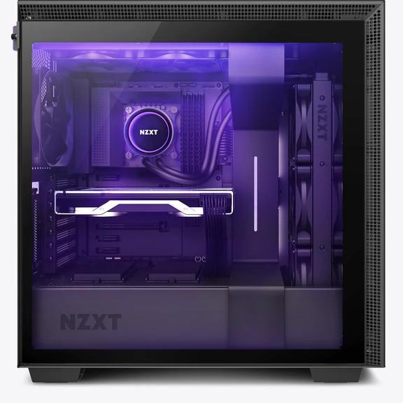 Vỏ Case Máy Tính NZXT H710i Màu Đen Sần - Hàng Chính Hãng