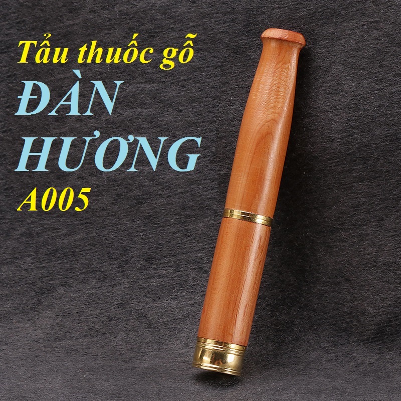 Tẩu thuốc gỗ đàn hương cao cấp sang trọng ( Có video sản phẩm