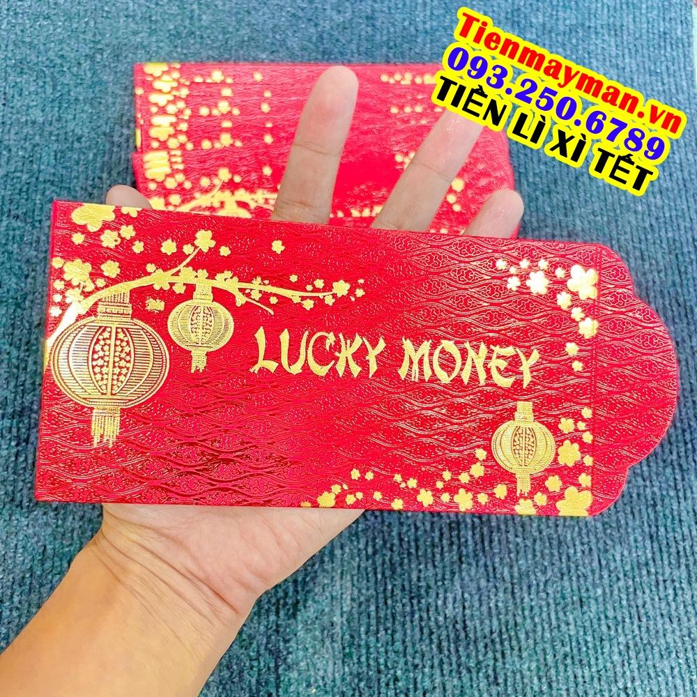 [CÒN HÀNG] Hàng Ngoại Nhập - Bao Lì Xì Cao Cấp Lucky Money ép kim nhũ vàng lì xì Tết