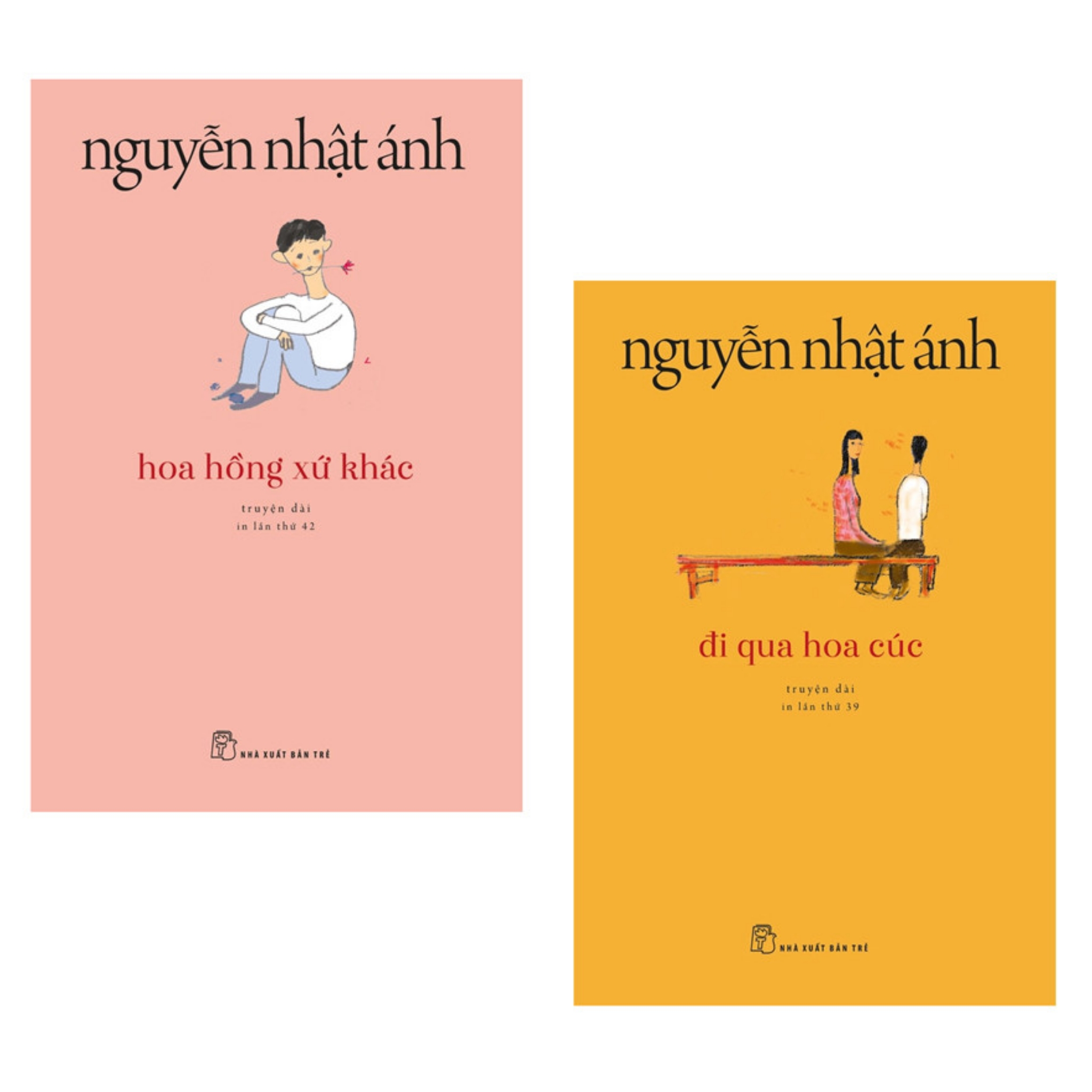 Hình ảnh Combo sách Nguyễn Nhật Ánh: Đi Qua Hoa Cúc + Hoa Hồng Xứ Khác