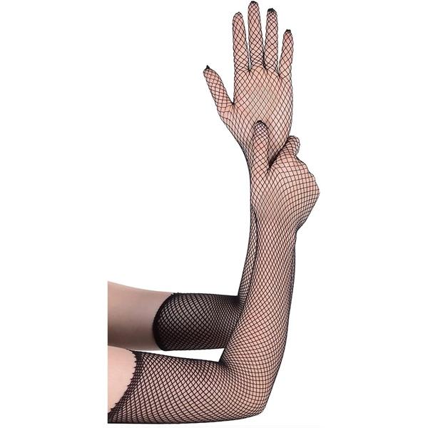 Găng tay lưới dài đen chụp thời trang cho nữ mới t6/2023 Giangpkc