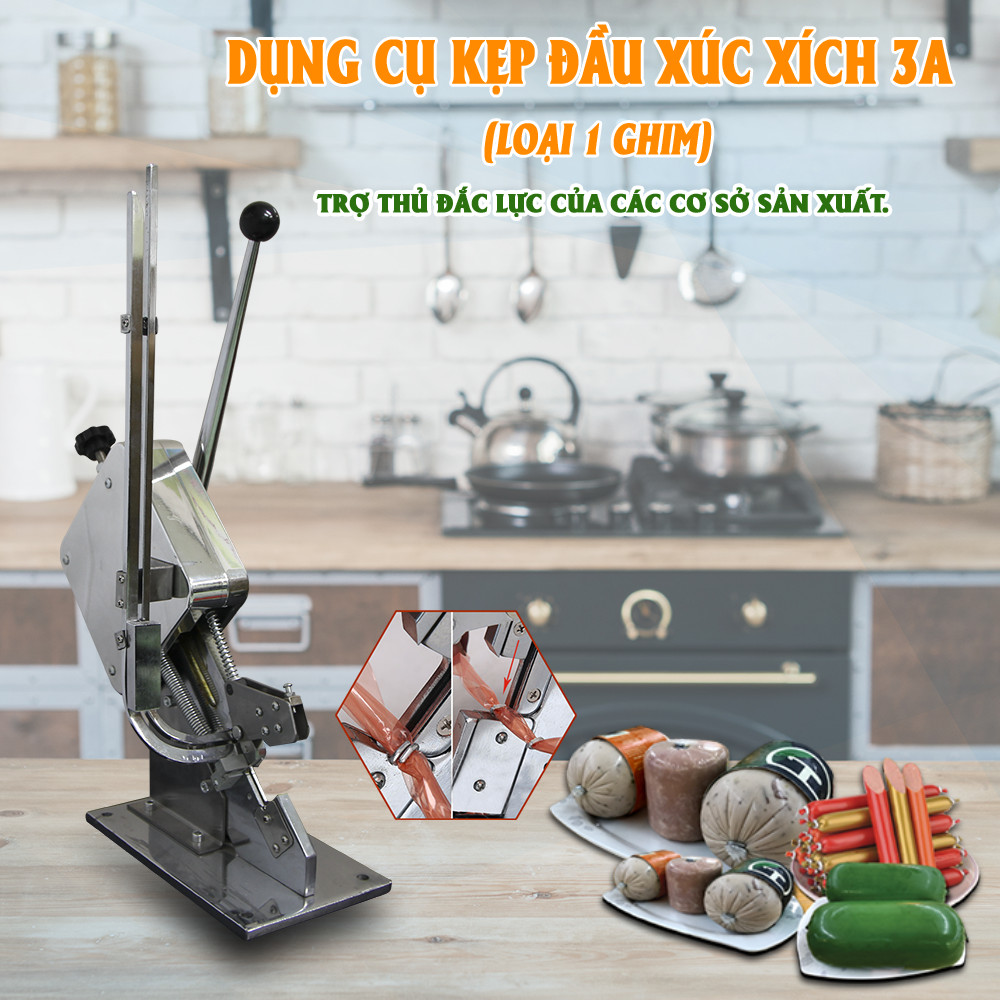 Dụng cụ kẹp đầu xúc xích