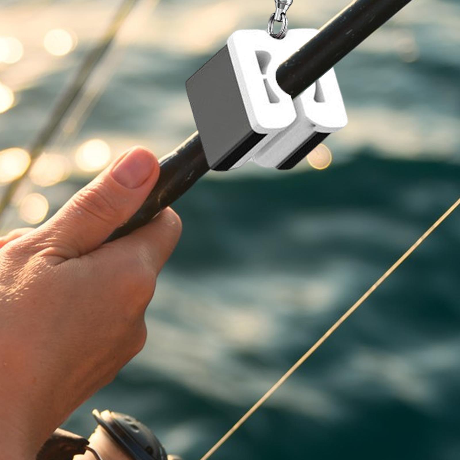 Fishing Rod Clip Fishing Pole Holders Portable Organizer Hook Fixing Rods Tightly Fishing Rod Holder Waist Belt Hanging Rod Accessories Tool