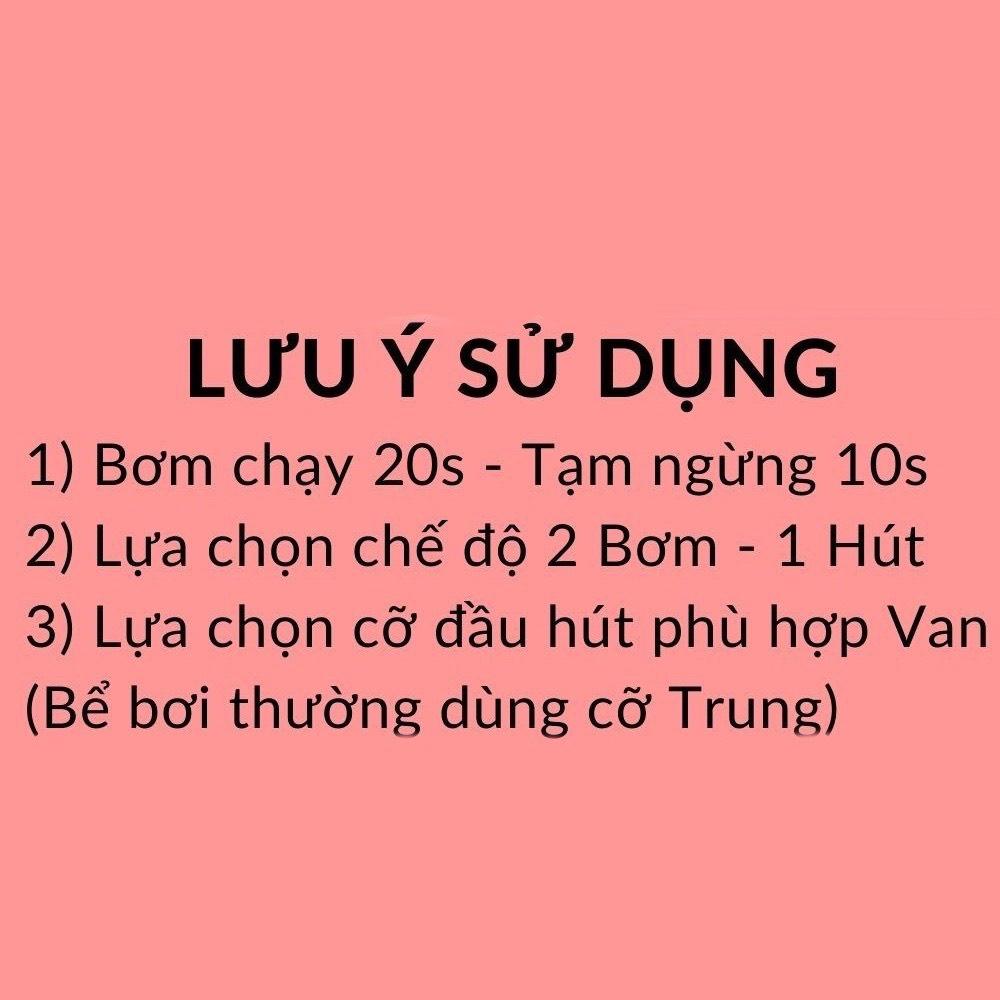 Bơm phao bể bơi cho bé, Máy bơm phao bơi bằng điện 2 chiều hút thổi bảo hành 1 tháng