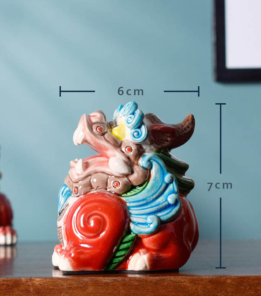 Tượng Gốm Kỳ Lân Cao Cấp