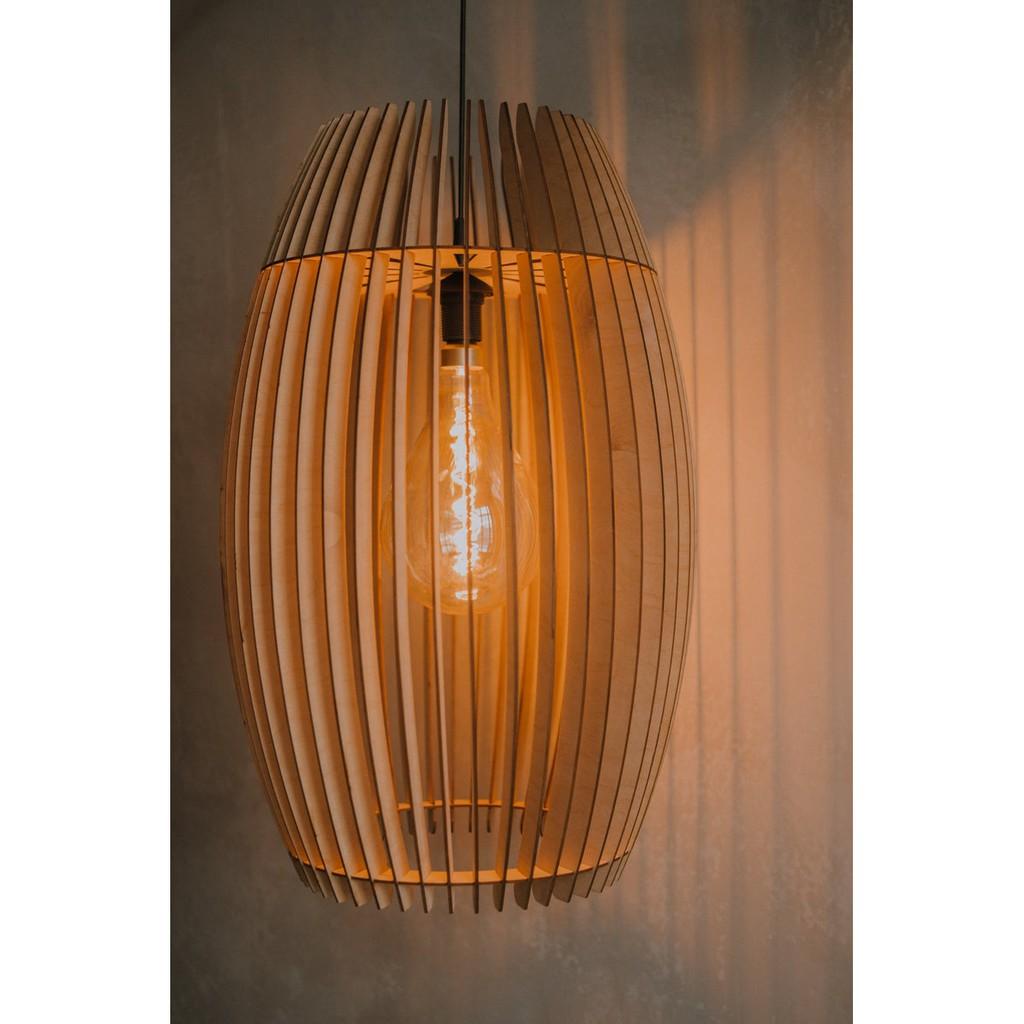 1 TẶNG 1 - Mô Hình Đầu thú gỗ ghép trang trí Đèn gỗ trang trí gia công SANG TRỌNG cao cấp