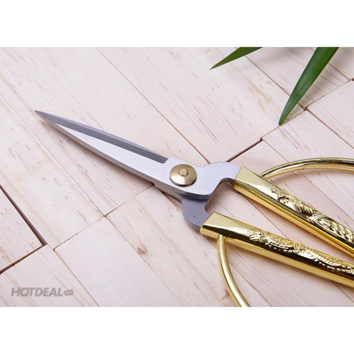 Kéo rồng phượng cán vàng siêu sắc K45