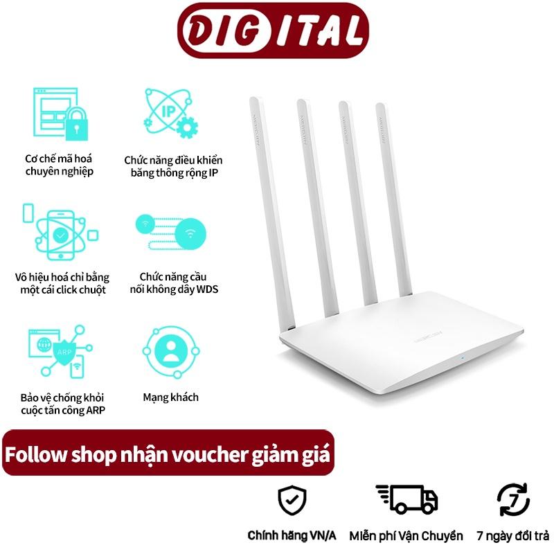 Router MW325R , Bộ Phát Wifi, Modem WiFi ,Tản nhiệt hiệu quả, 4 anten siêu khỏe, Tốc độ tới 300 Mbps