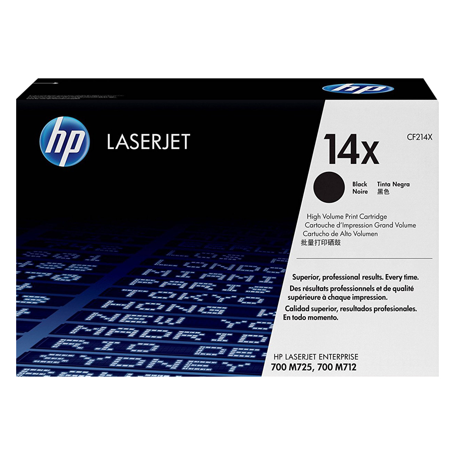 Mực In HP CF214X (HP 14X) Cho Máy In HP M725dn, HP M725f, HP M725z, HP M712dn, HP M712n, HP M712xh, HP M725z+ - Hàng Chính Hãng