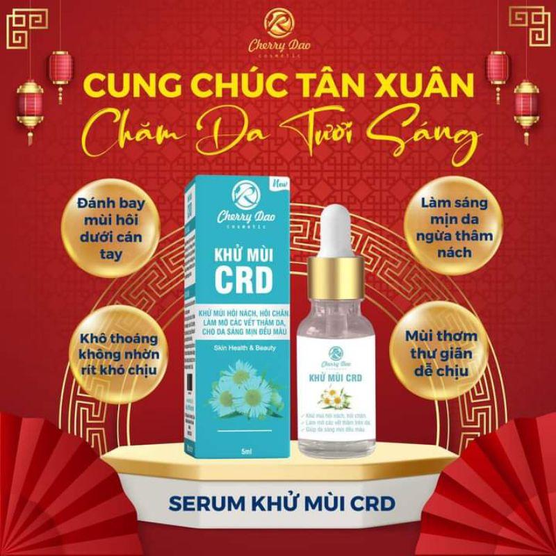 Serum khử mùi hôi nách tay chân bẹn khử mùi cơ thể,làm trắng da hiệu quả ngay từ lần đầu CRD