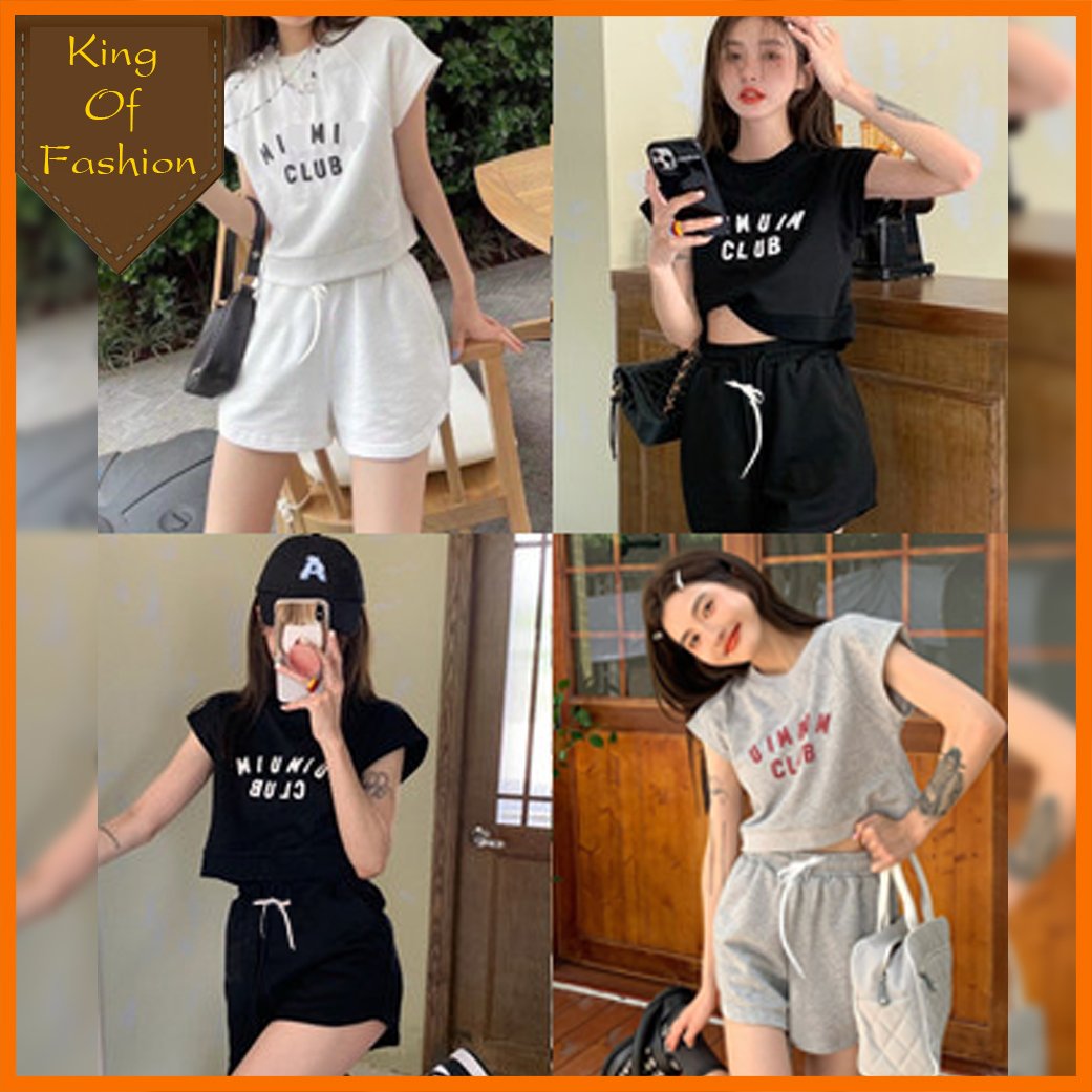 Set Bộ dáng ngắn chất cotton cao cấp freesize đi chơi, đồ mặc nhà, mặc phố đi dạo siêu đẹp năng động