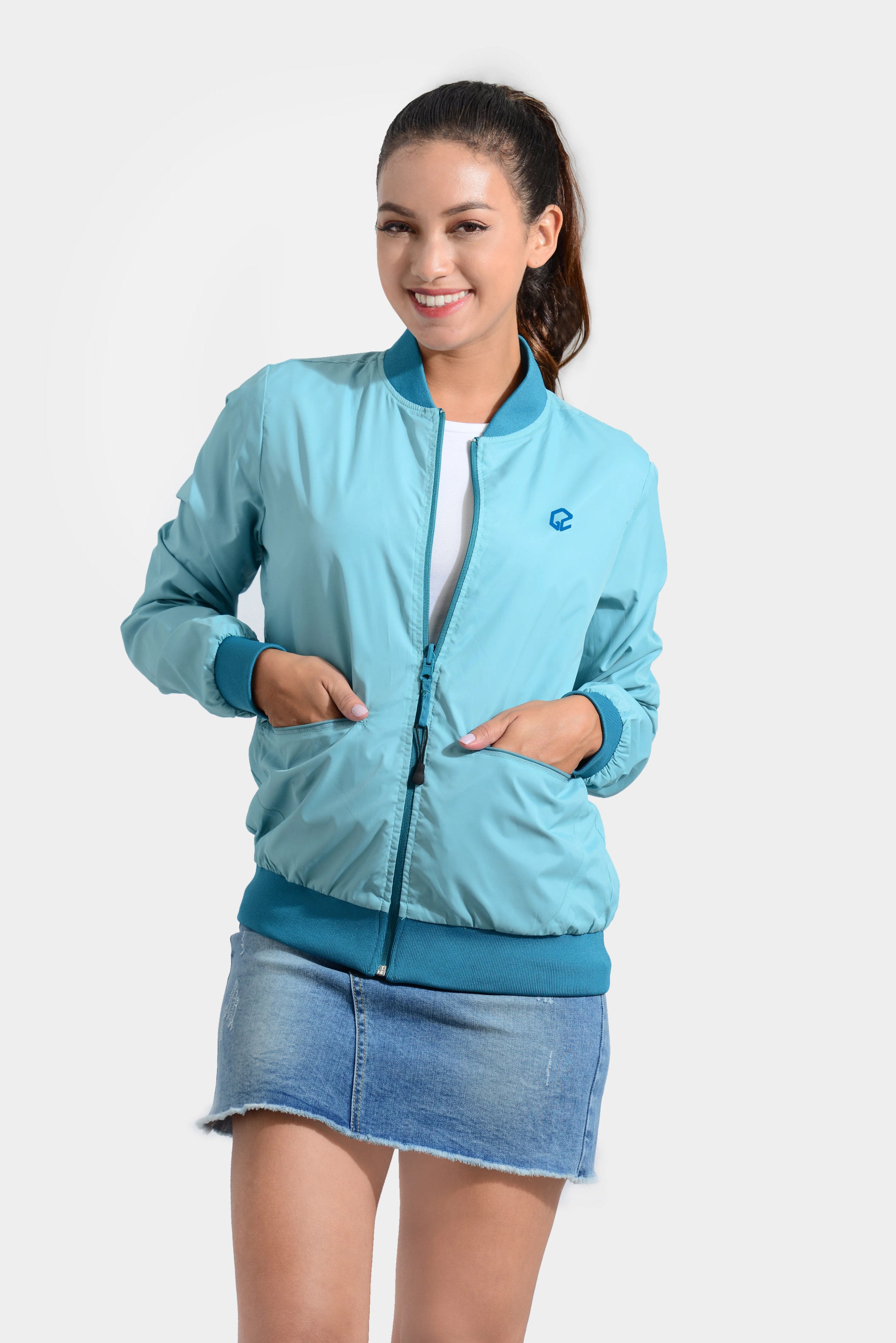 Áo khoác bomber nam nữ chống thấm nước SITAKI cao cấp AKD35