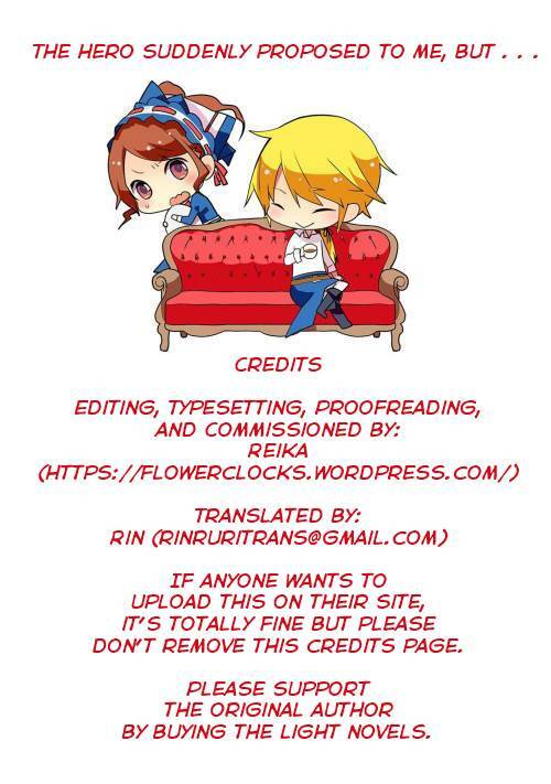 yuusha-sama ni ikinari kyuukonsareta no desu ga chapter 5 1