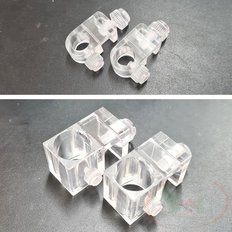 Kẹp mica Ebi-VN định hình ống 10, 12, 16, 20 mm in out thay nước bể cá tép thủy sinh