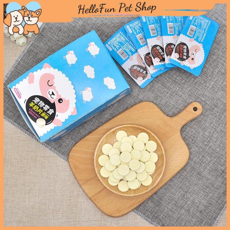 Viên sữa dê cung cấp canxi cho chó mèo