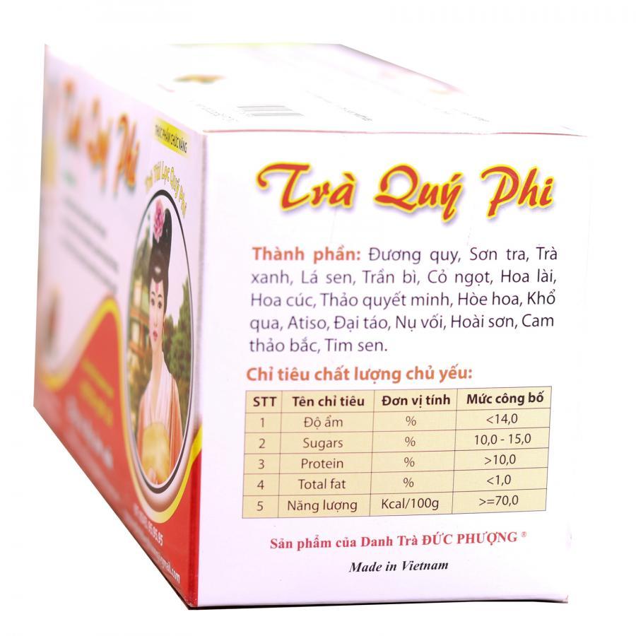 Trà Quí Phi Túi Học - trà Cung Đình Huế - 30 túi / hộp
