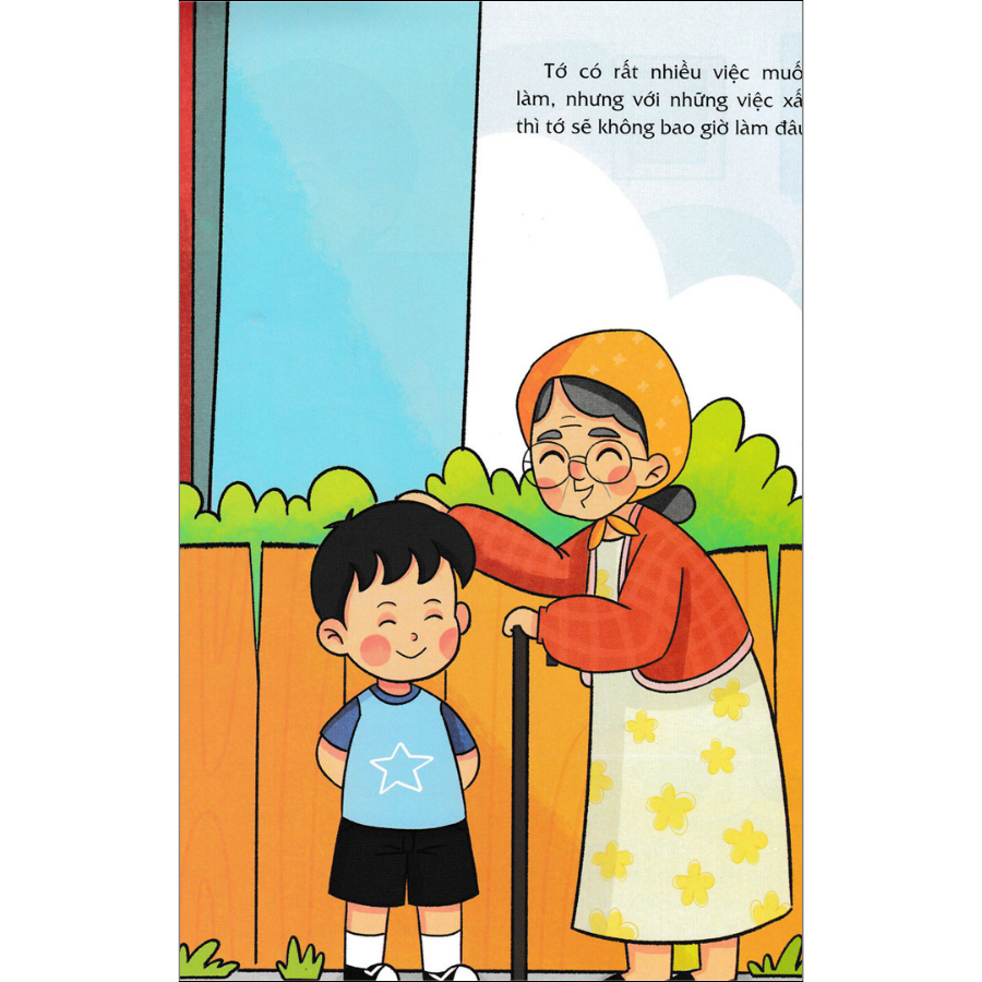 Giáo dục giới tính và nhân cách dành cho bé trai - Mọi điều bé trai cần phải biết - Tớ dũng cảm nói không với cái xấu