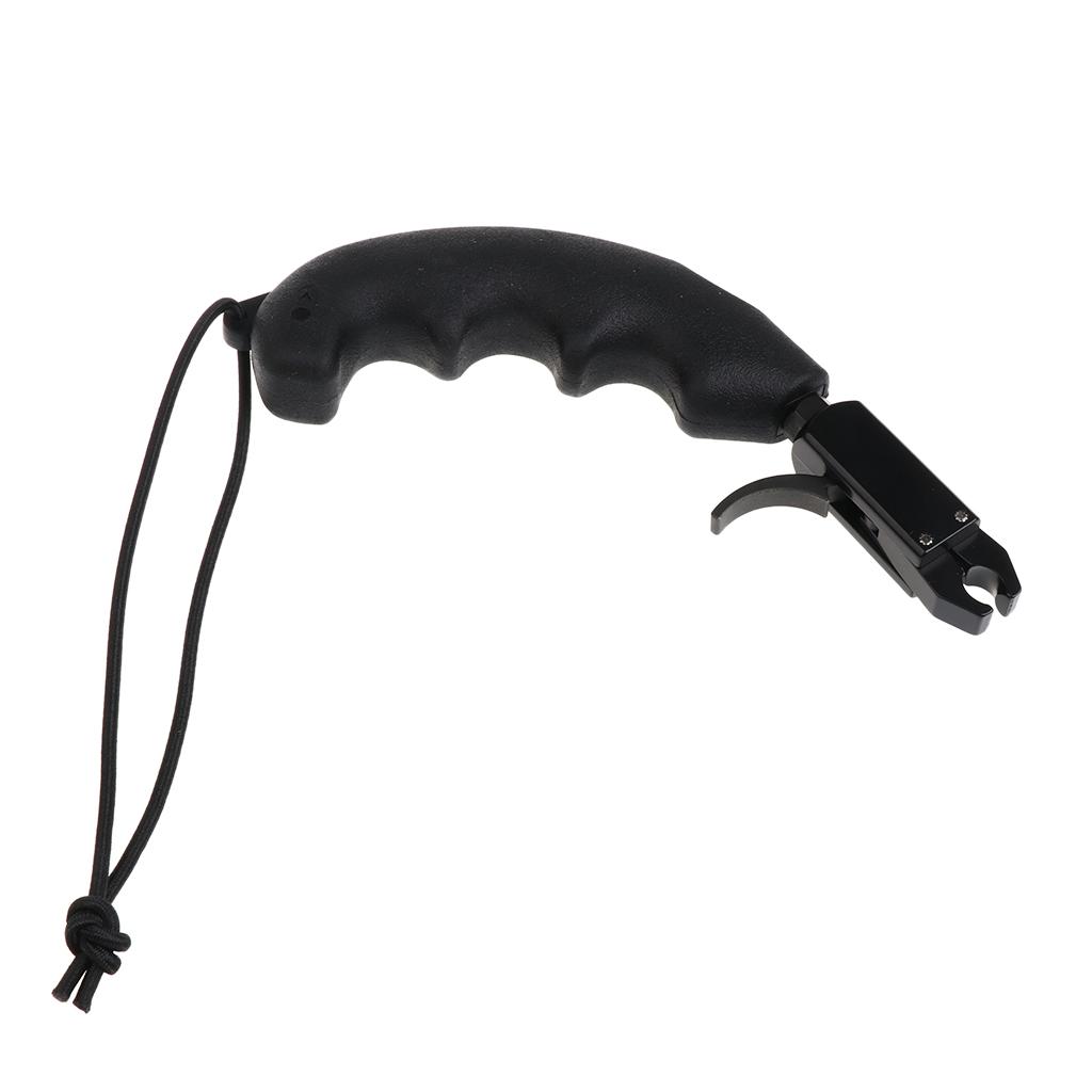 4 Finger Grip Archery Wrist Release Aid Trigger for Compound Bow