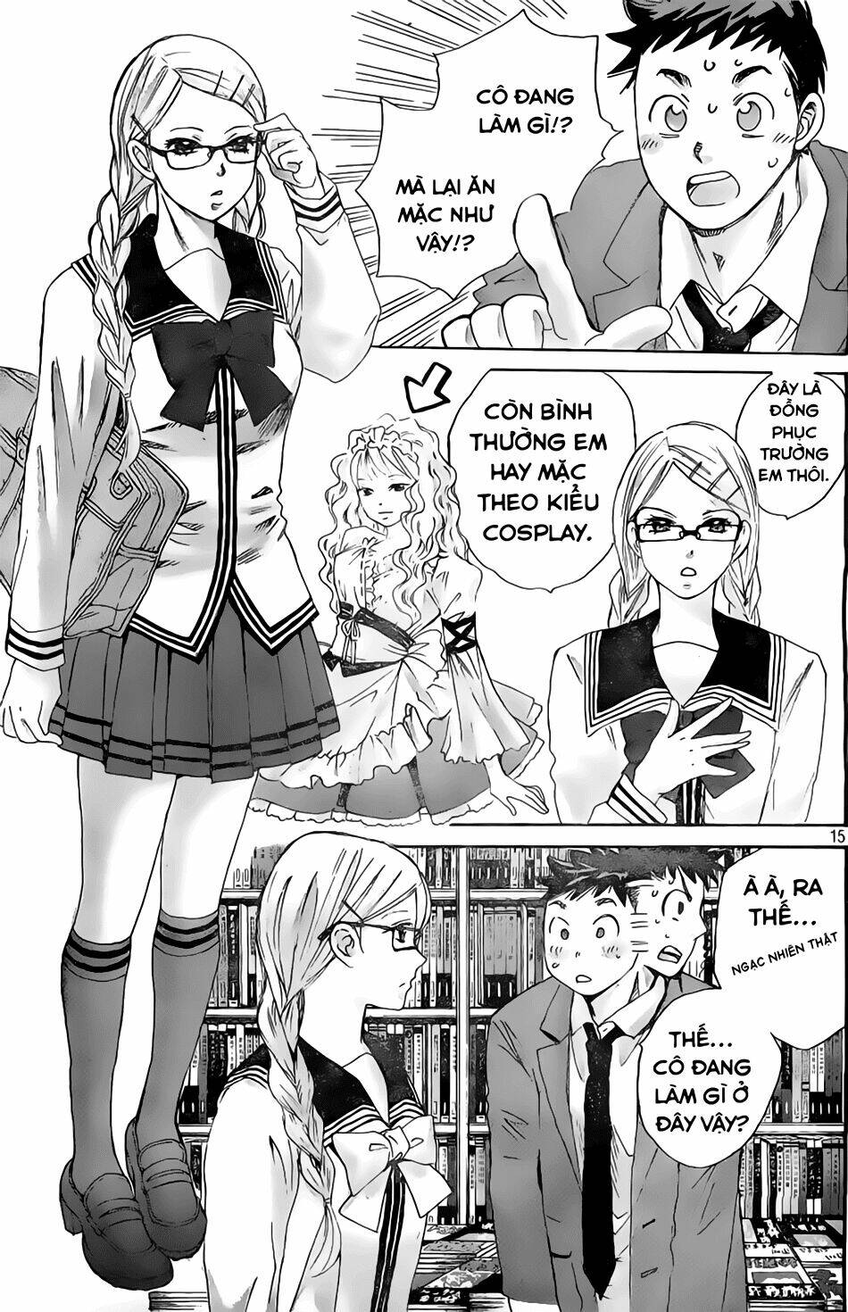 hachi ichi - 8 nàng 1 chàng chapter 8 16