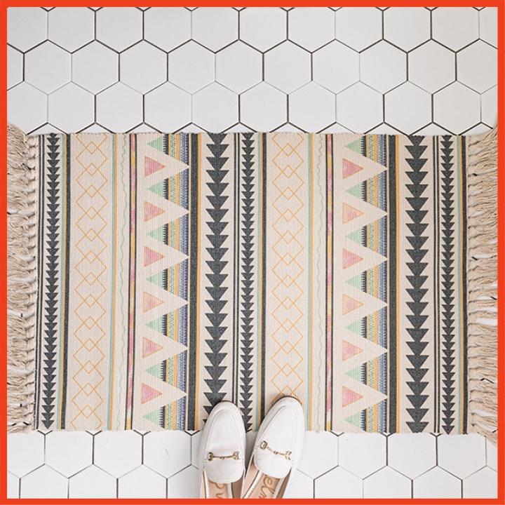 Thảm chùi chân phong cách cổ điển 60x90cm