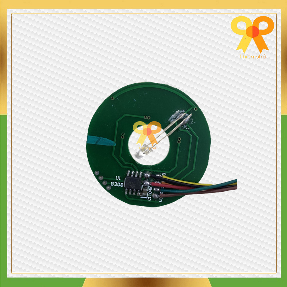 Board mạch cảm ứng máy cân mực laser 5 tia xanh loại tròn