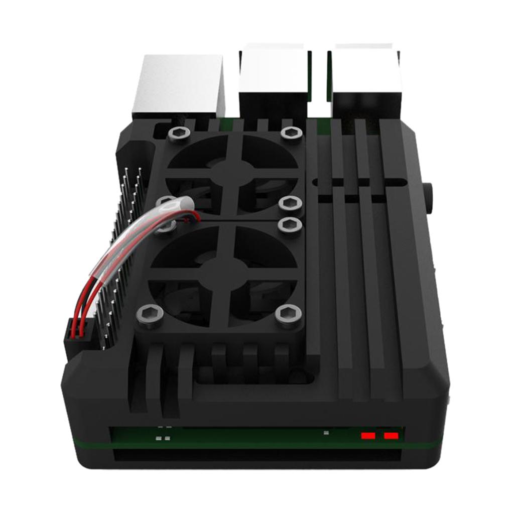 Đôi Quạt Làm Mát Vỏ Dành Cho Raspberry Pi 2B/3B/PI 3B +/4B Phụ Kiện