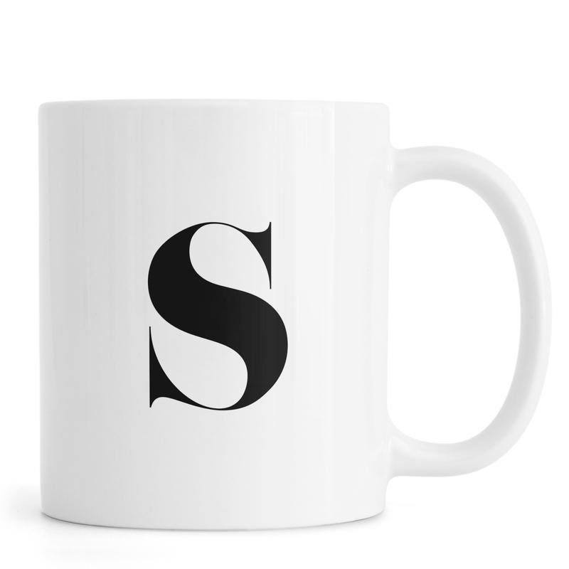 Ly Cốc Sứ Cao Cấp hình S Letter