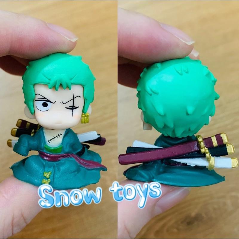 Mô hình One Piece - Mô hình Luffy Nami Zoro Law mô phỏng trang phục Cosplay Conan teo nhỏ - 4x4cm