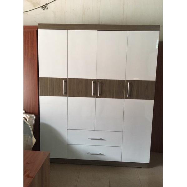 Tủ quần áo gỗ công nghiệp phủ bóng