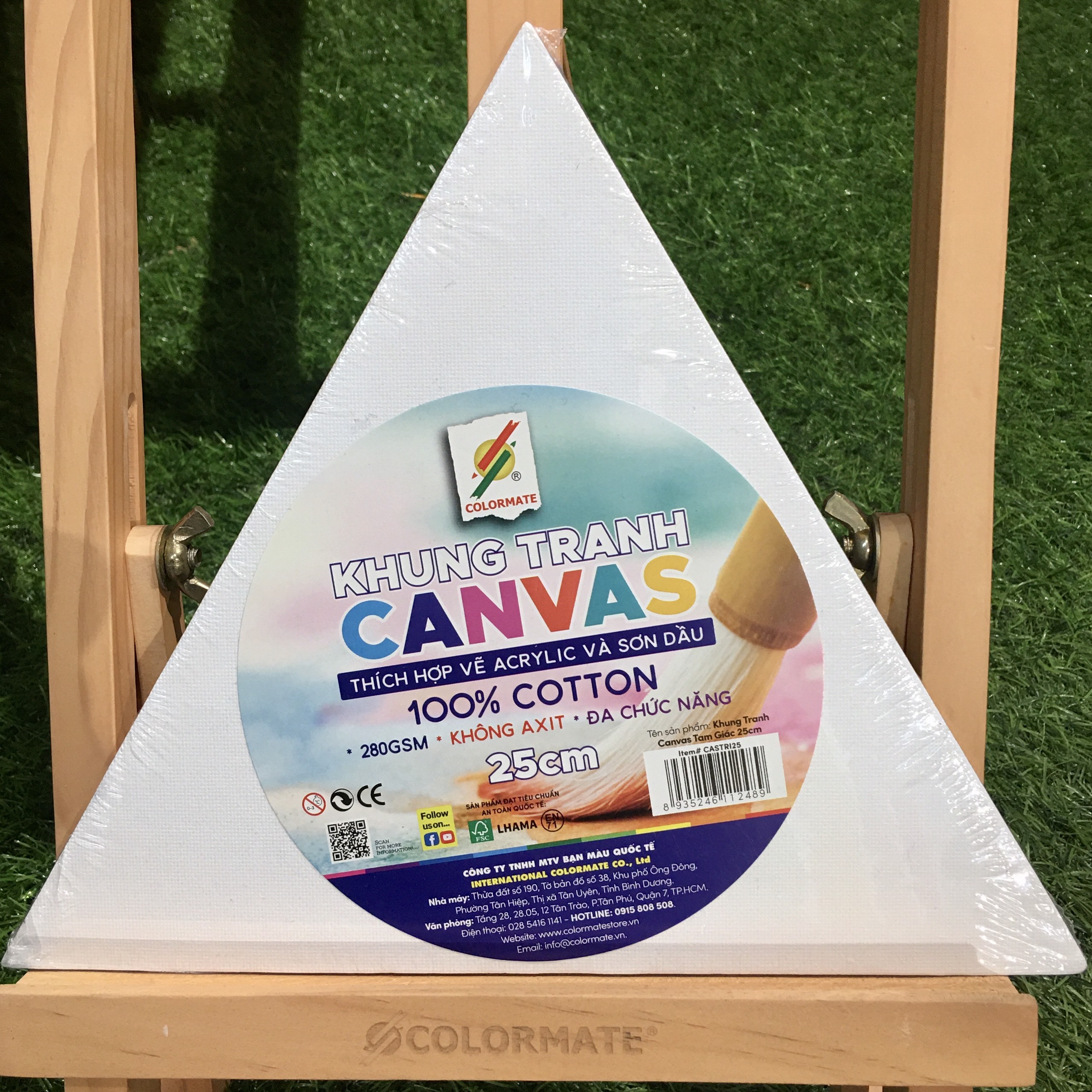 Khung vẽ tranh Canvas Colormate nhiều kích thước - COLORMATE