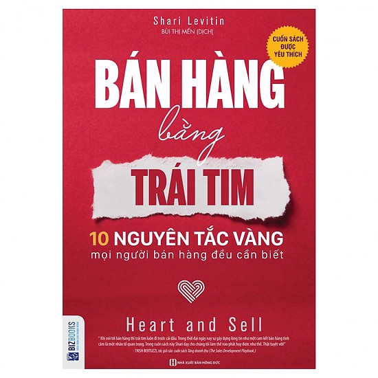 Bán Hàng Bằng Trái Tim (Tặng kèm Booksmark)