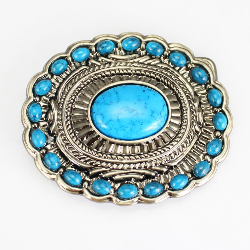 Rodeo Belt Buckle Vintage Men Western Cowboy Men's Leather Belt Buckle