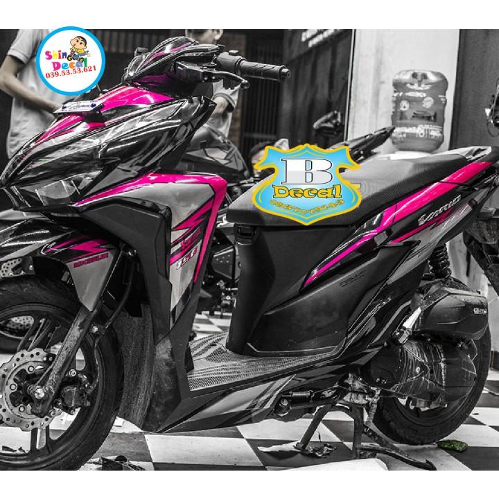 Tem rời vario 150 Candy hồng đen