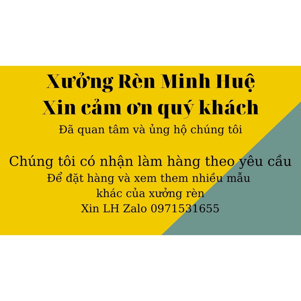 Bộ 4 dao nhà bếp cao cấp là từ Thép Nhíp hàng rèn thủ công - Phúc sen