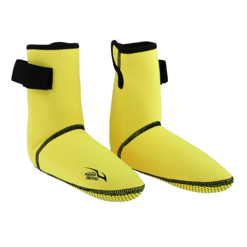 3mm Neoprene Water Shoes Beach Diving Snorkeling Swimming Socks Booties Boots Both for Women & Men