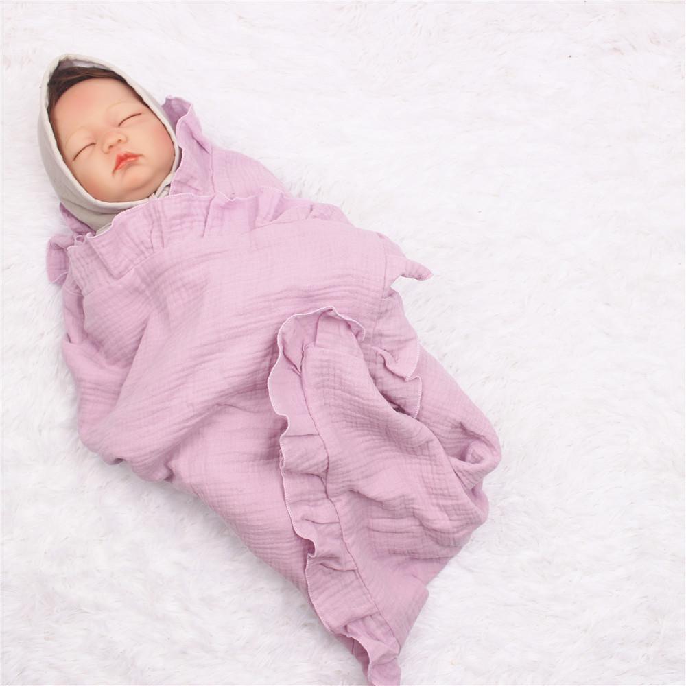 Sơ Sinh Trẻ Em Chăn Muslin Cotton Khăn Vải Đầm Bé Đạo Cụ Chụp Ảnh Chăn Trang Trí Phòng